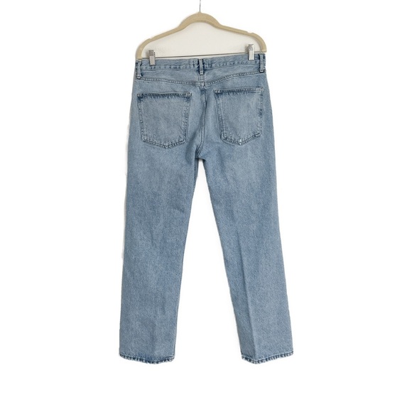 AGOLDE Ripley High Rise Straight Leg Ankle Jeans in Riptide Size 29 - Picture 4 of 4